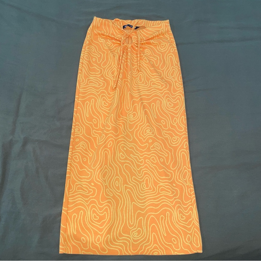 Zara patterned skirt